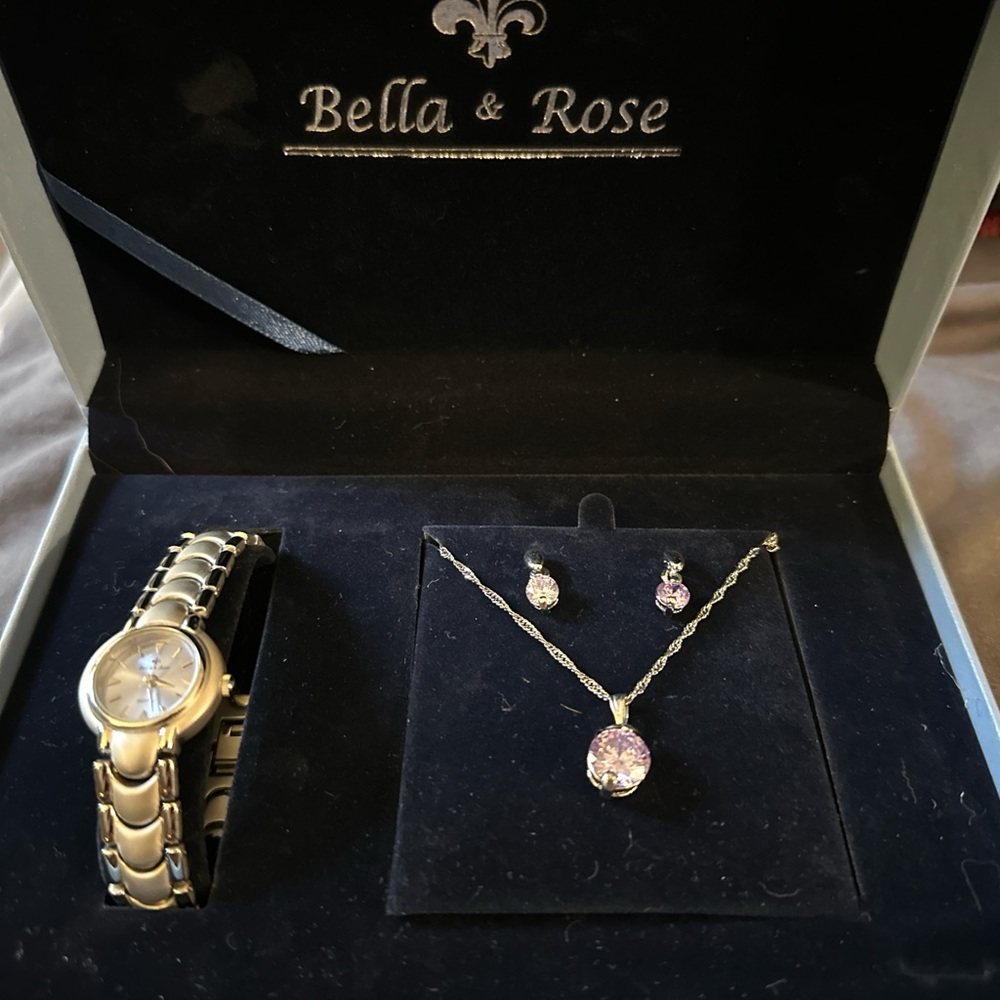 Women's Gold and Silver Watch